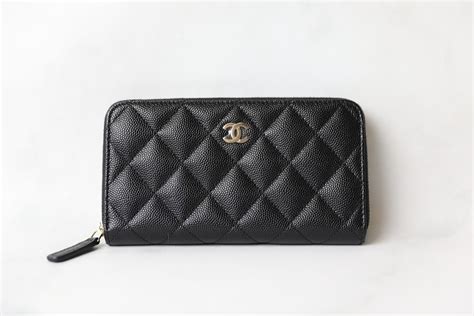 chanel long wallet zip|Chanel wallet original price.